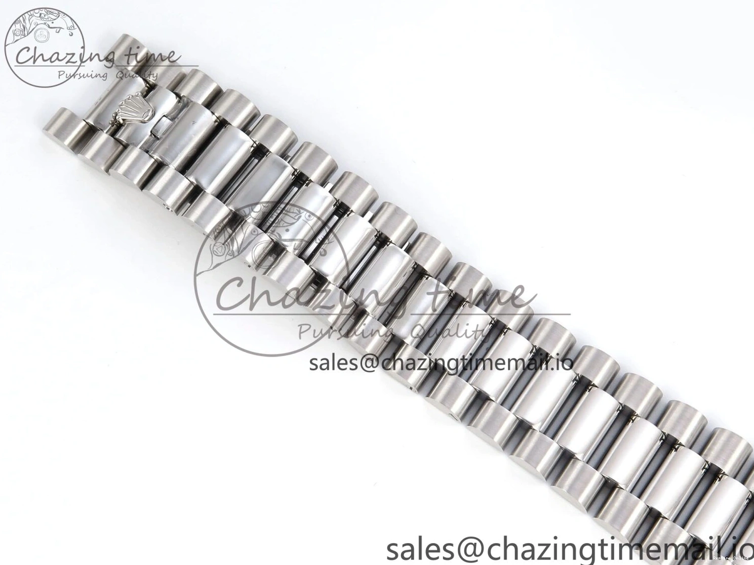 0507 Tailored Day Date 40 SS 228239 KF 1:1 Best Edition Green Roman Dial on President Bracelet VR3255 (Gain Weight) 826